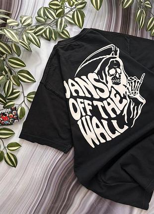 Оверсайз vans футболка m style подмост