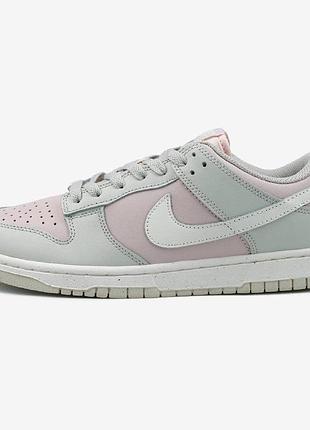 Жіночі кросівки nike sb dunk low grey pink