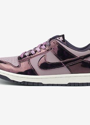 Чоловічі кросівки nike sb dunk low se panda purple