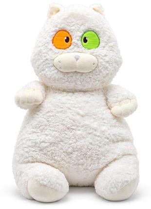 М'яка іграшка "товстий кіт" k15215(white) 60 см