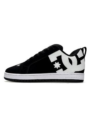 Жіночі кросівки dc shoes court graffik black white