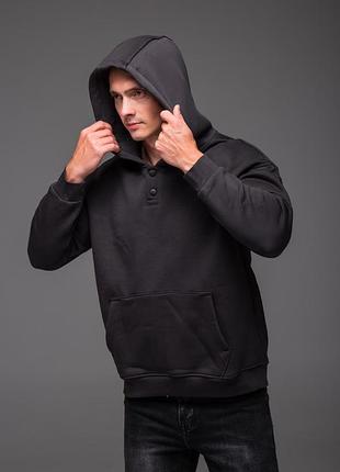 Антрацит мужская кофта tb на флисе oversize 4