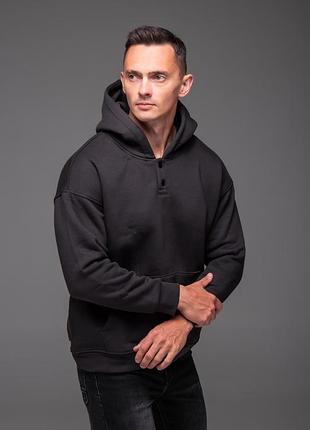 Антрацит мужская кофта tb на флисе oversize 5