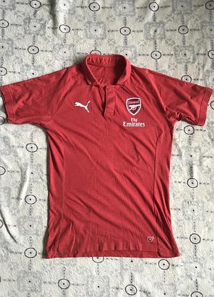 Футболка чоловіча puma arsenal fc червона розмір s