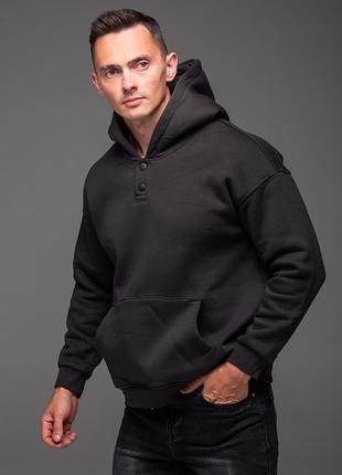 Антрацит мужская кофта tb на флисе oversize 8