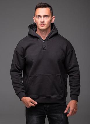 Антрацит мужская кофта tb на флисе oversize 7