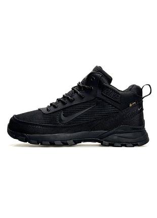 Мужские кроссовки nike rivah fur all black