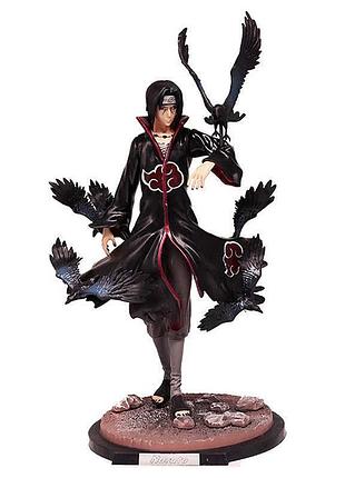 Фігурка учиха ітачі з воронами наруто naruto itachi uchiha 26 см n iu 21