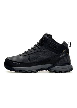 Мужские кроссовки nike rivah fur black grey