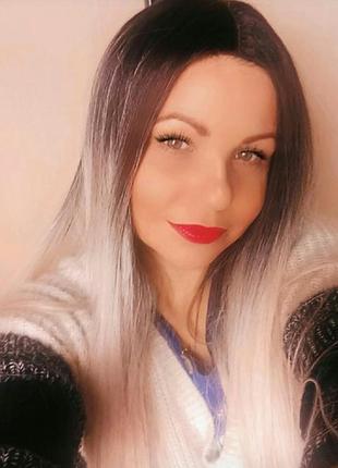 Парик амбре 95см на сетке