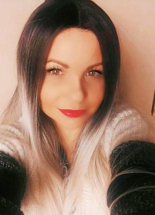 Парик амбре 95см на сетке