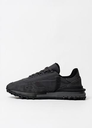 Мужские кроссовки lacoste elite active black dark grey