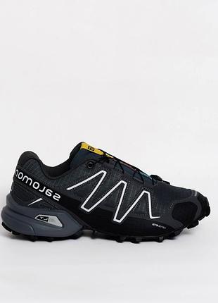 Мужские кроссовки salomon speedcross 3 dark grey nd
