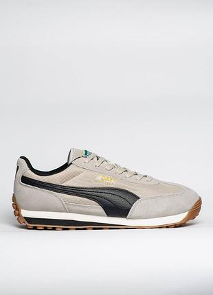 Мужские кроссовки puma easy rider beige black