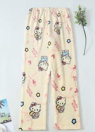 Пфжамные брюки подростковые,hello kitty