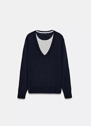 Жіночий светр zara s зі змішаної вовни