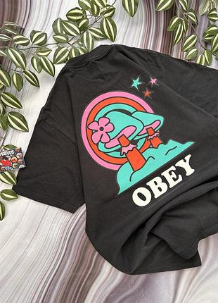 Оверсайз obey футболка s supreme style