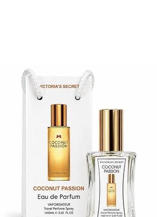 Парфуми жіночий victoria's secret coconut passion, 50 мл, сумка. в стилі бренду