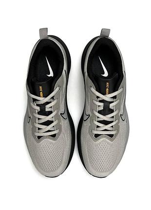 Кроссовки nike renew light grey black 7