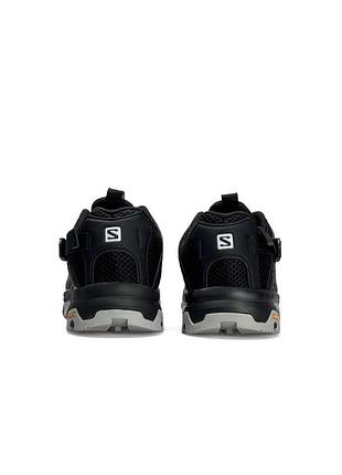 Кроссовки salomon tech amphib 5 black grey 4