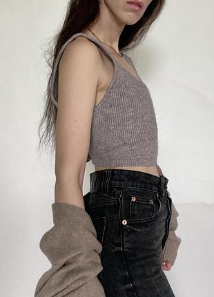 В‘язаний топ h&m 4