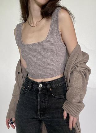 В‘язаний топ h&m 3