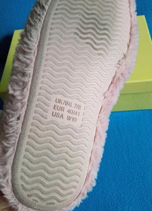 Плюшевые тапочки валянки primark 5