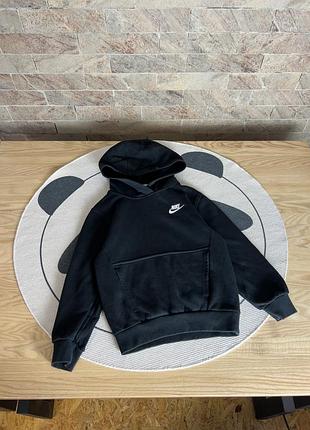 Чорний худі nike