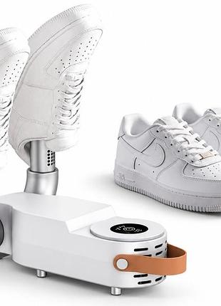 Вертикальная электрическая сушилка с таймером shoes dryer hxq-08 / сушилка для обуви