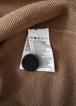 Напівшерстяна кофта/кардиган h&m 7