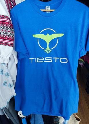 Новая мужская футболка tiësto (мерч dj tiesto), размер m