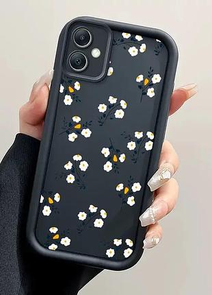 Чохол apple iphone 12 з квітковим принтом