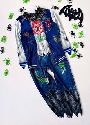 Карнавальный комбинезон, костюм перевертыш, волкулака на halloween f&amp;f 5-6 лет