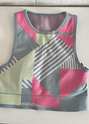 Жіночий спортивний топ sweaty betty з геометричним принтом, розмір m