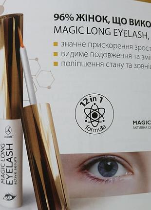 Сироватка для повік, magic long eyelash 4 ml