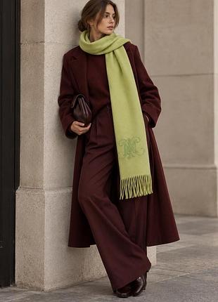 Шарф лайм max&co maxmara 4