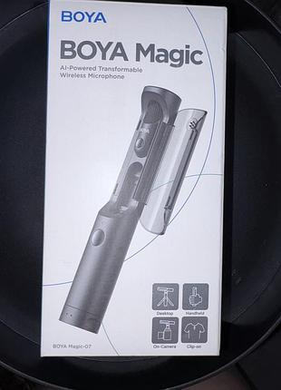 Мікрофон boya magic ai-powered transformable wireless microphone