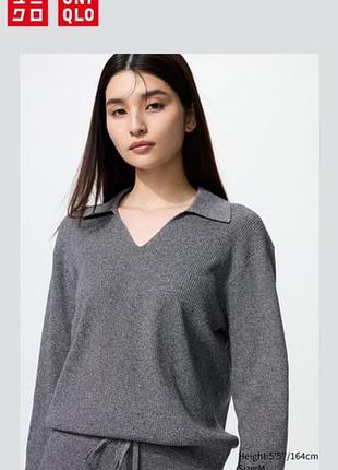 Светр-поло uniqlo