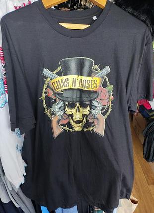 Новая мужская рок футболка guns n' roses xxl (медч гинз энд роузес)