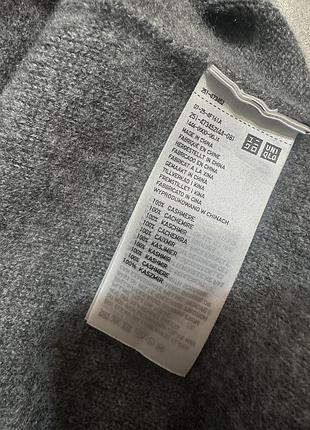 Джемпер uniqlo кашемір 6