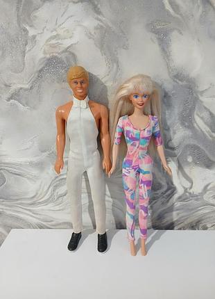 Колекційні ляльки для дівчинки barbie та ken, вінтажні, оригінали 1966 та 1968 років