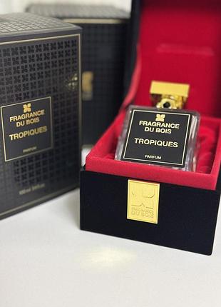 Tropiques от нишевого французского бренда fragrance du bois остаток 65 мл