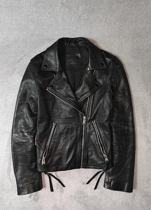 Шкіряна куртка allsaints dalby
оригінал 7