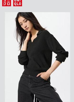 Джемпер-поло uniqlo