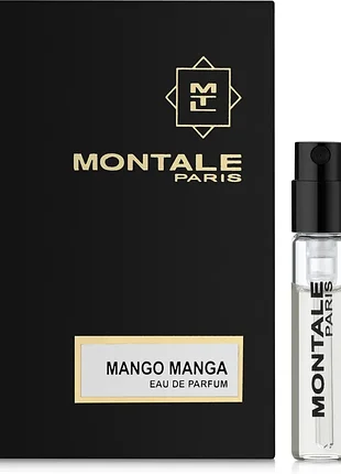 Парфюмированная вода нишевая унисекс montale mango manga 2 мл пробник