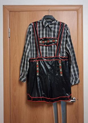 Класний боварський чоловічий костюм, карнавальний, розмір 52-54