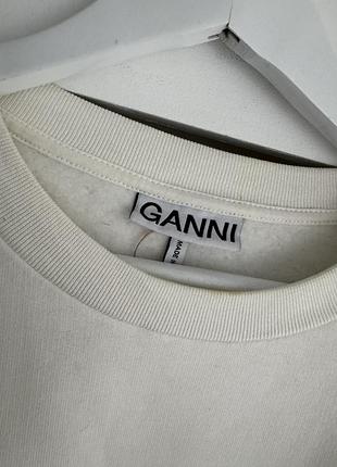 Свитшот оверсайз ganni 3