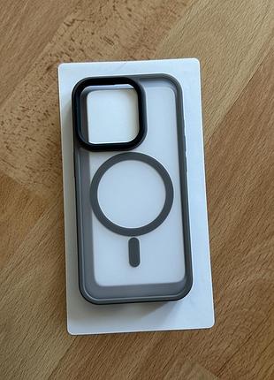 Чохол wave для iphone 15 pro, сірий