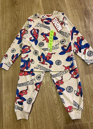 Піжама, піжама для хлопчика marvel , нова primark 3