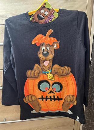 Реглан cool club scooby doo хелловин helloween тыквик 116 см